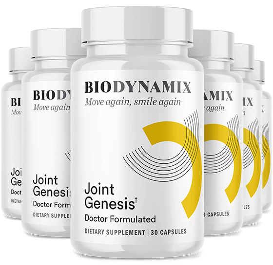 Joint Genesis 6 bottle package - 180 day maximum results supply